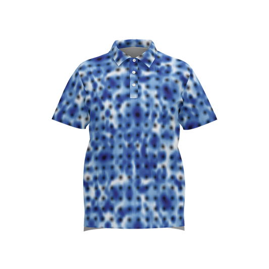 Billy Elbows Refreshing Blue Golf Polo